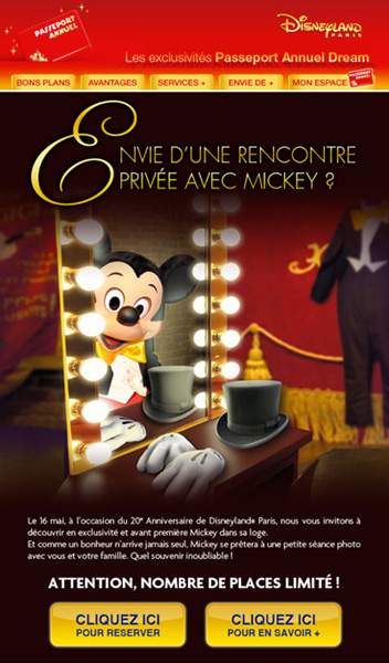 avant-premiere rencontre avec mickey