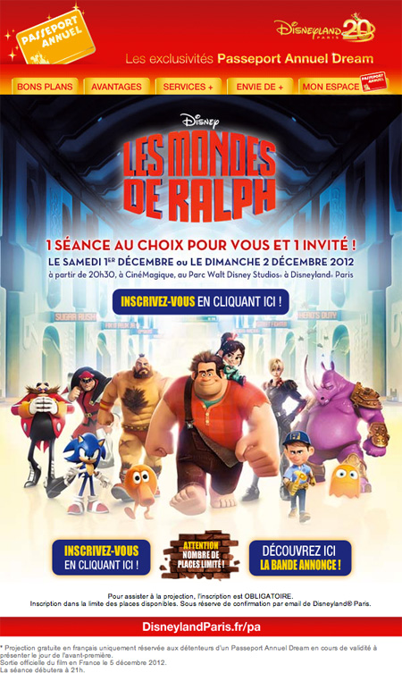 les mondes de ralph PA