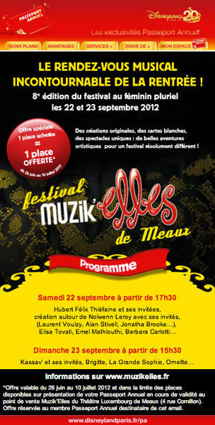 muzik'elles 2012