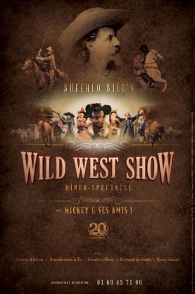 affiche wild west show
