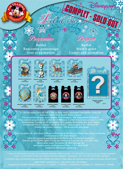 evenement pin's decembre 2014