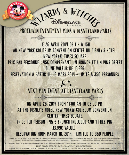 pin trading event