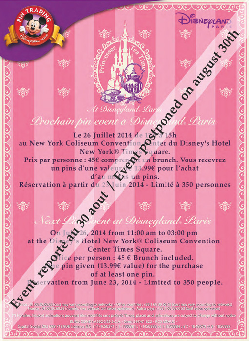 pin trading event