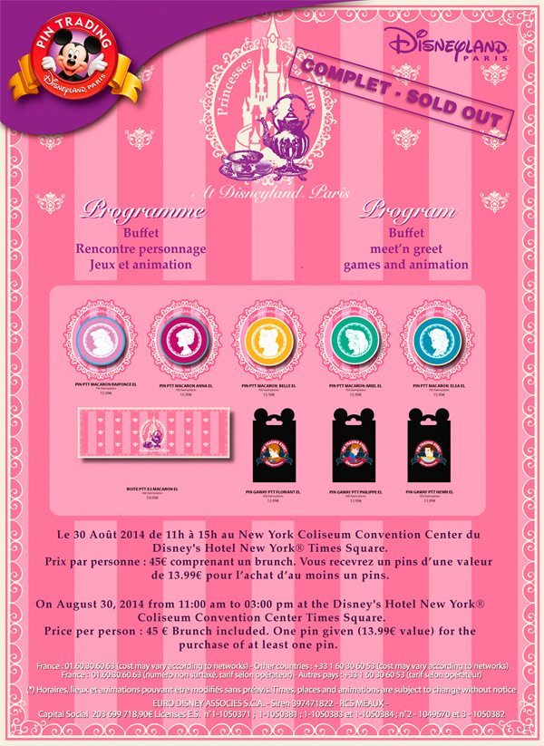 pin trading event