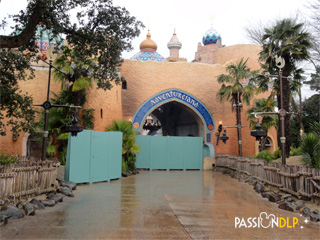 travaux adventureland