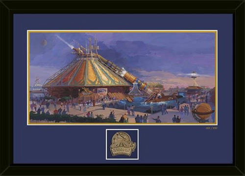 médaille space mountain