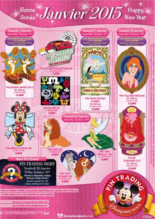 affiche pin's janvier 2015