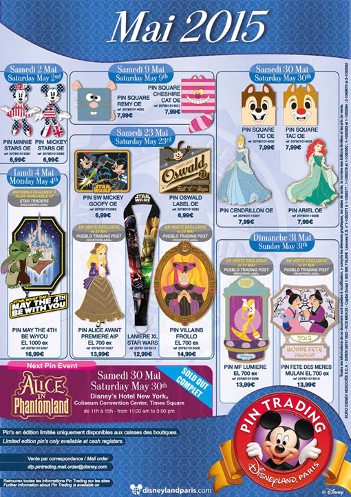 affiche pin's mai 2015