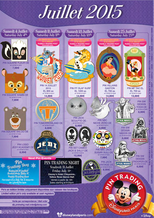 affiche pin's juillet 2015