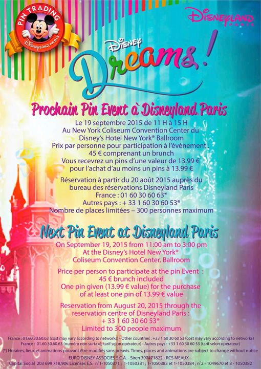 pin trading event