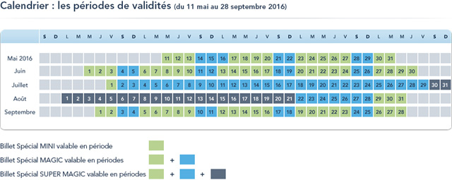 offre billets été