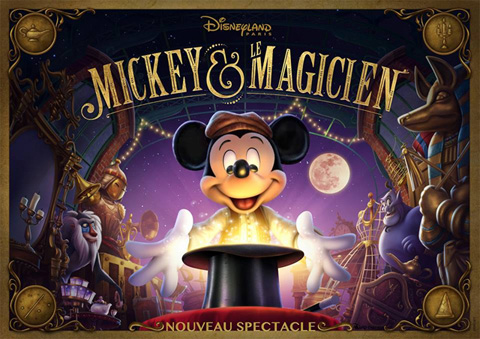 mickey magicien