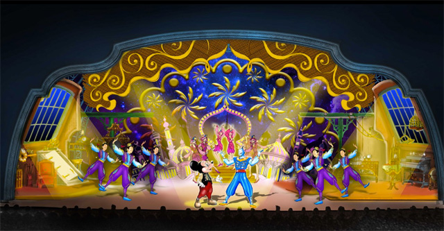 mickey et le magicien
