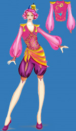 Costume Fille Génie