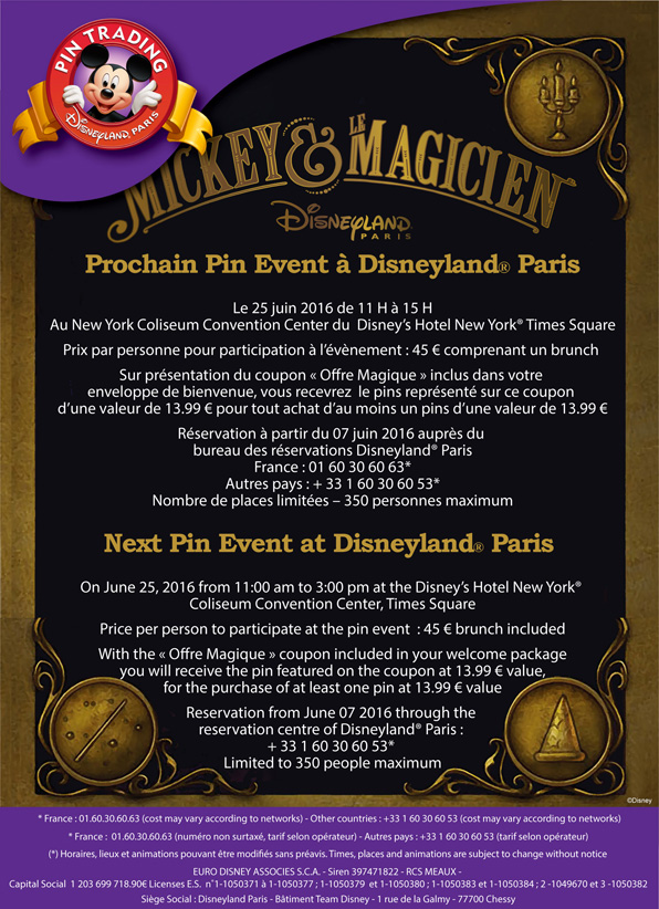 pin trading event juin 2016