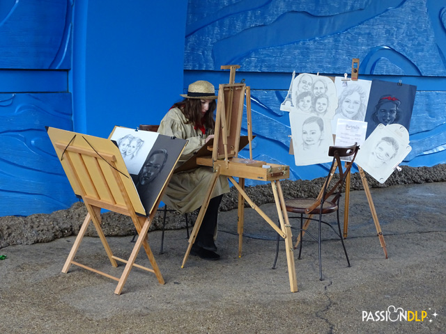 portraitiste aux wds