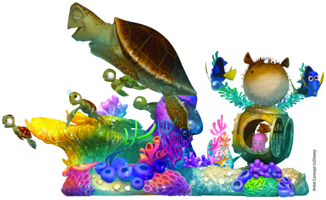 Disney Stars on Parade - concept art