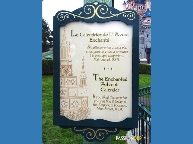 calendrier de l'avent