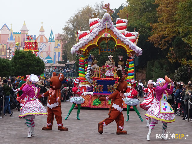 parade noël disney