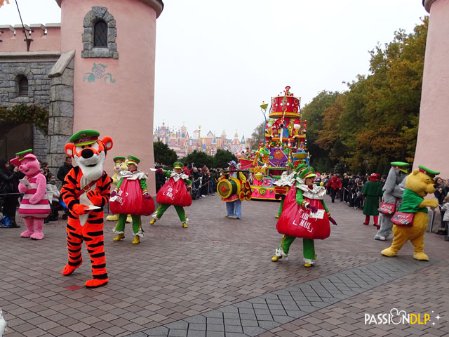 parade noël disney