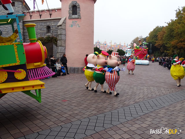 parade noël disney