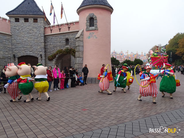 parade noël disney