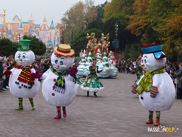 parade noël disney