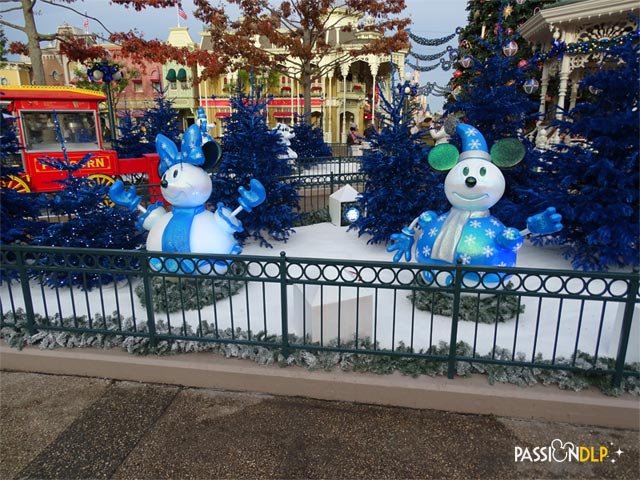 noël parc disneyland
