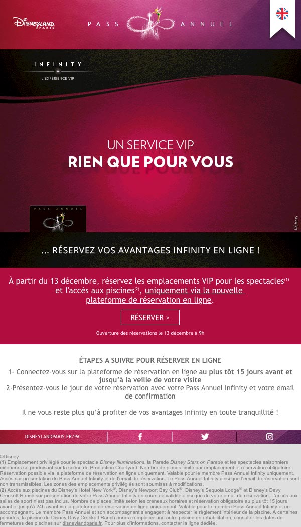 résa infinity
