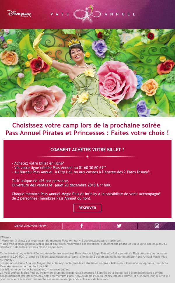 résa soirée