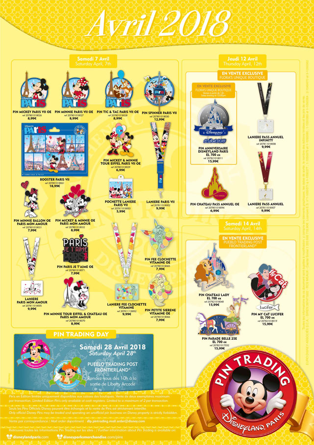 affiche pin's avril 2018
