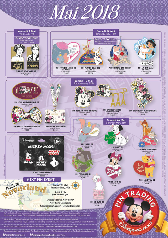 affiche pin's mai 2018