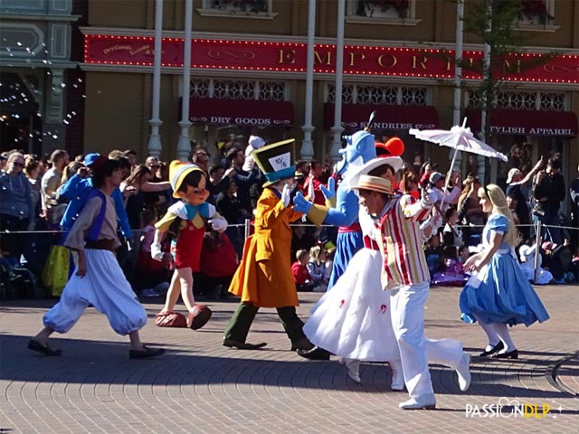 disney stars on parade