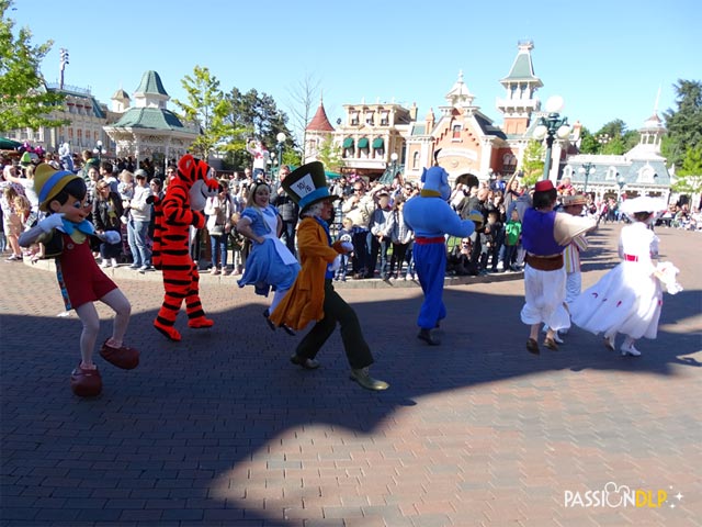 disney stars on parade