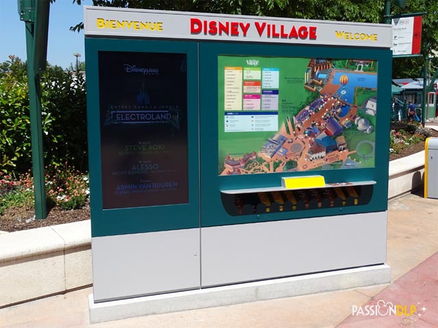 panneau disney village