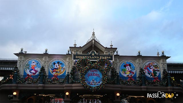 noël parc disneyland