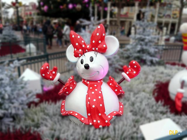 noël parc disneyland