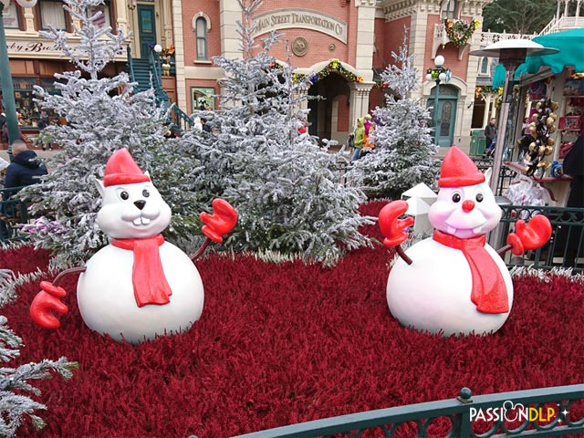 noël parc disneyland