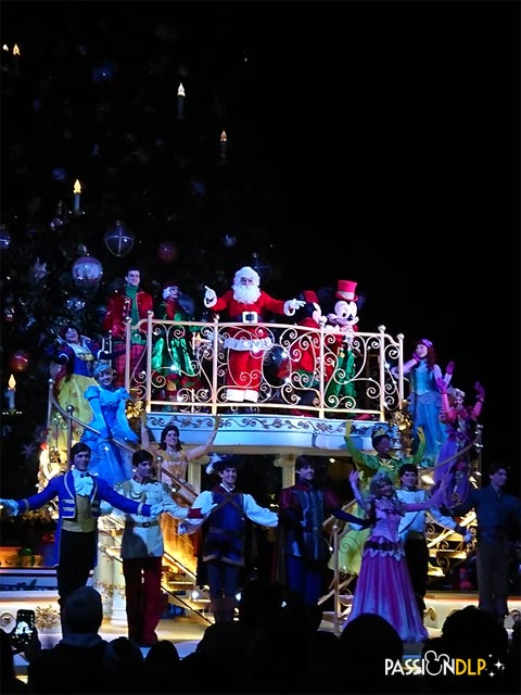 illumination du sapin de noël