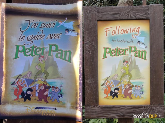 j'ai suivi le guide avec peter pan