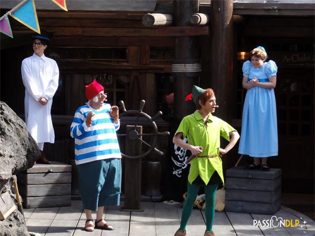 j'ai suivi le guide avec peter pan