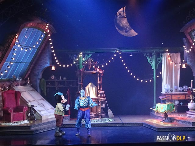 mickey et le magicien
