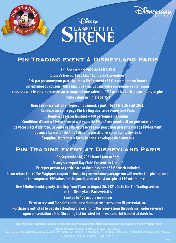 pin trading event
