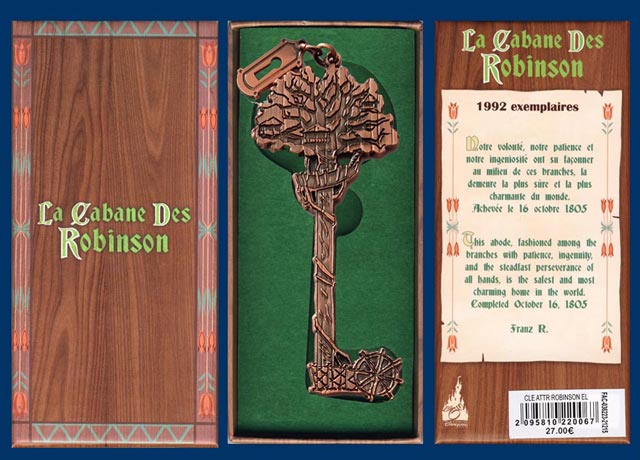 clé la cabane des robinson
