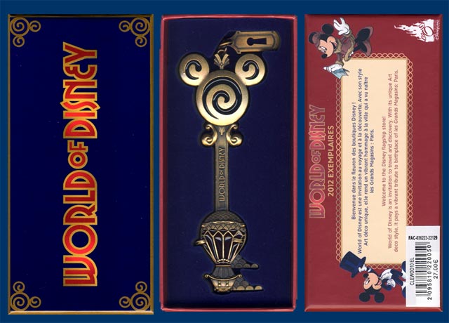 clé world of disney