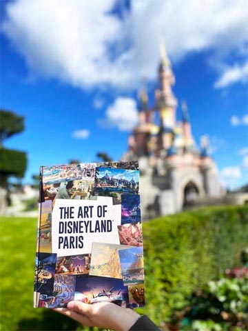 livre the art of disneyland paris