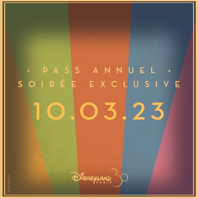 soirée pass annuel