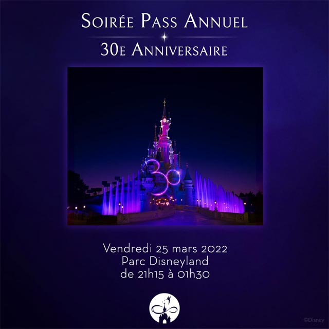 soirée pass annuel