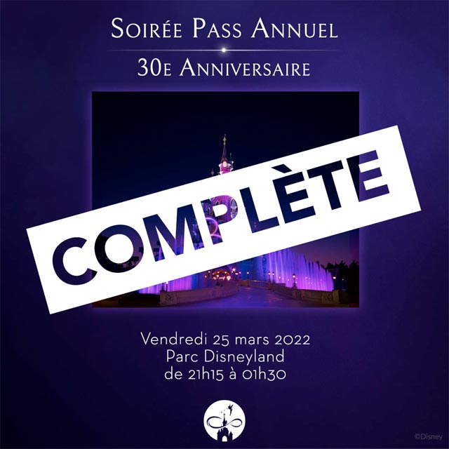 soirée pass annuel
