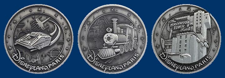 médaille attractions